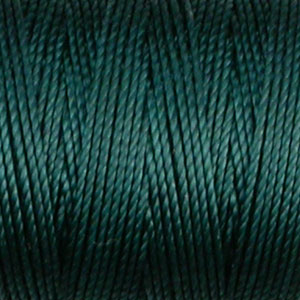 S-Lon Micro Macrame Cord, .5mm Cyan Blue Color - SS1
